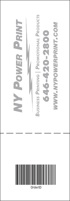 Puerto Rico Raffle Ticket Product Back