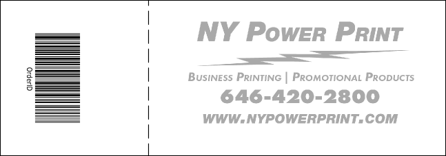 Memphis BW Raffle Ticket Product Back