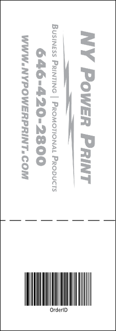 Valentine Heart Raffle Ticket Product Back