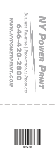 LGBT Pride Raffle Ticket Product Back