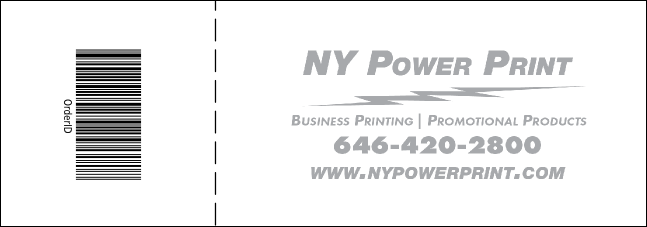 School Tree Raffle Ticket Product Back