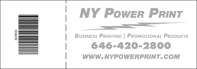 Dream House Raffle Ticket Product Back