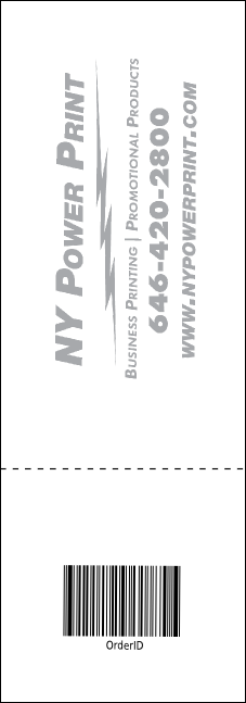 Tulsa Raffle Ticket Product Back