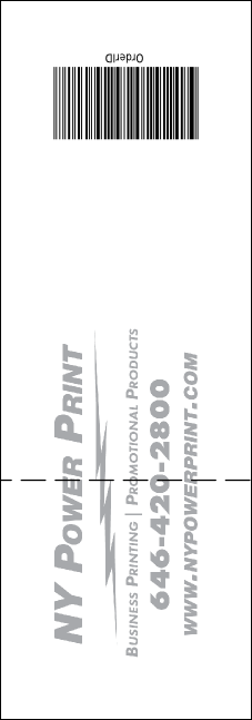 Portland Raffle Ticket Product Back