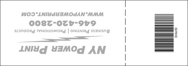 San Francisco Raffle Ticket (Black & White) Product Back