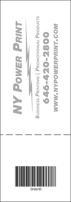 Milwaukee Raffle Ticket (Black and white) Product Back