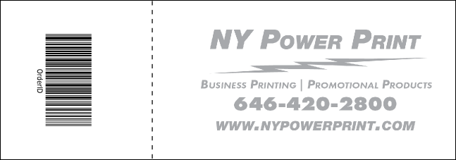 Yellow Rose Raffle Ticket Product Back