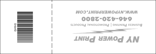 St. Patrick's Day Raffle Ticket 002 Product Back