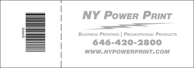 San Antonio Raffle Ticket (Black and white) Product Back