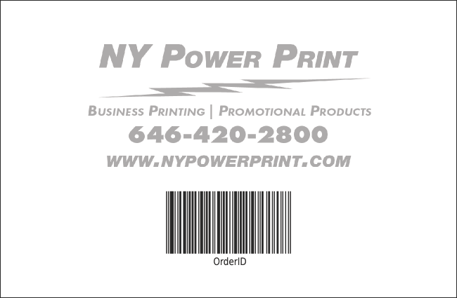 Black Tie Gala Drink Ticket Product Back