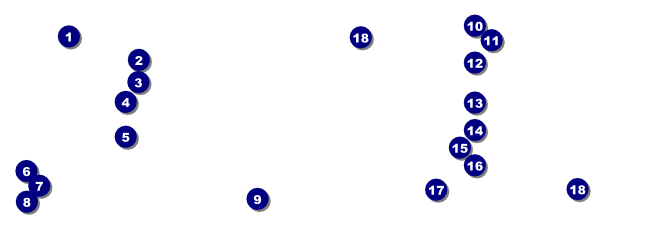 Hippie Event Ticket Front Field Markers
