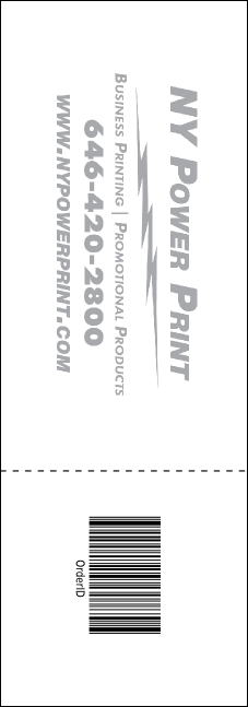 Burgers and Beer Raffle Ticket Product Back