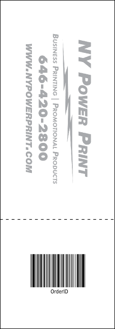 Equestrian Event Ticket Product Back