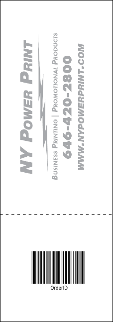 High Tea Raffle Ticket Product Back