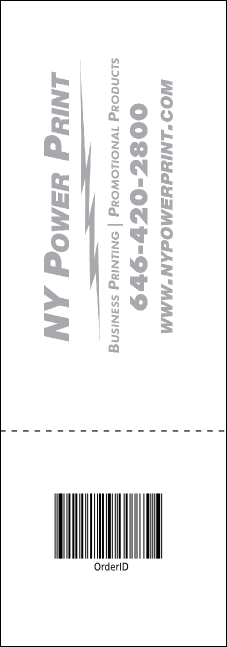 Home Show Raffle Ticket Product Back