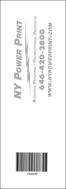 Classical Music Event Ticket Product Back