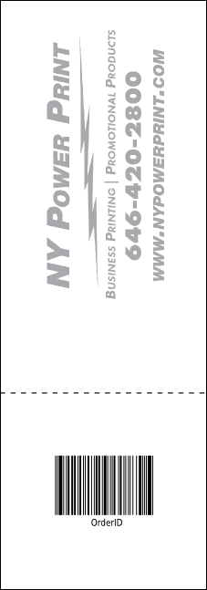 Alice in Wonderland Raffle Ticket Product Back