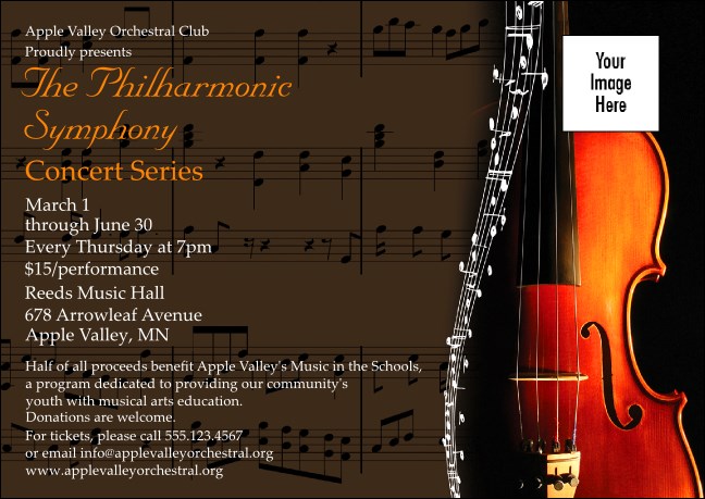 Symphony Club Flyer