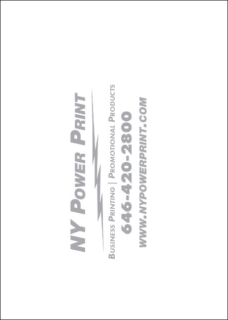 Modern Dance Black Club Flyer Product Back