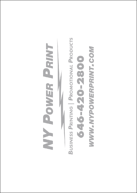 Versus Black Club Flyer Product Back