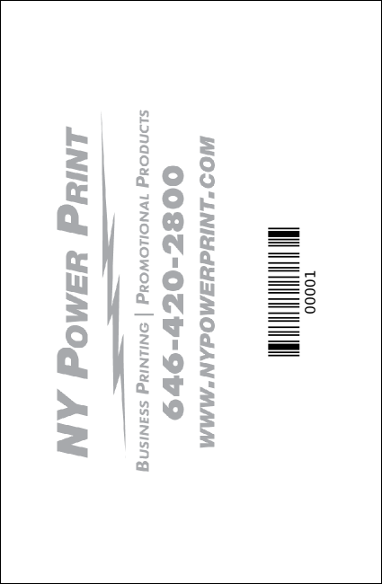 Roller Derby Pink Leopard Drink Ticket Product Back