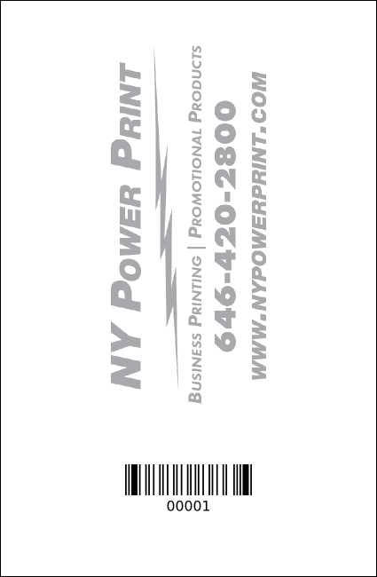 Roller Derby Legs Drink Ticket Product Back